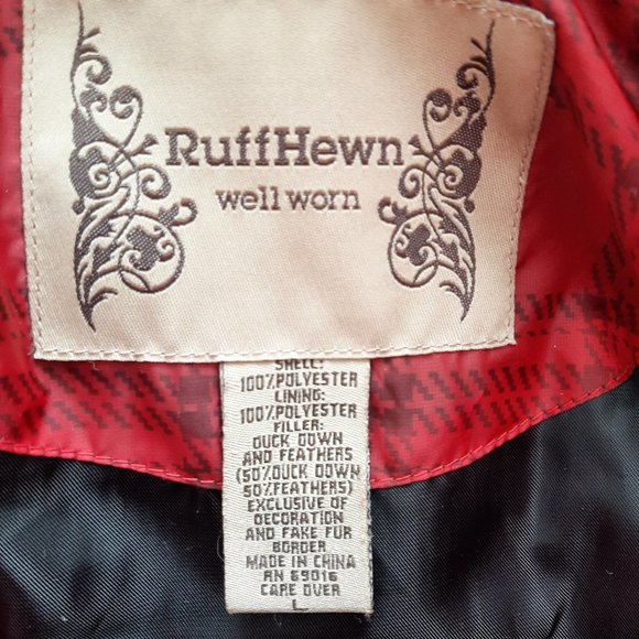 🤗HP 🤗Ruff Hewn Plaid Down Jacket - Picture 9 of 10